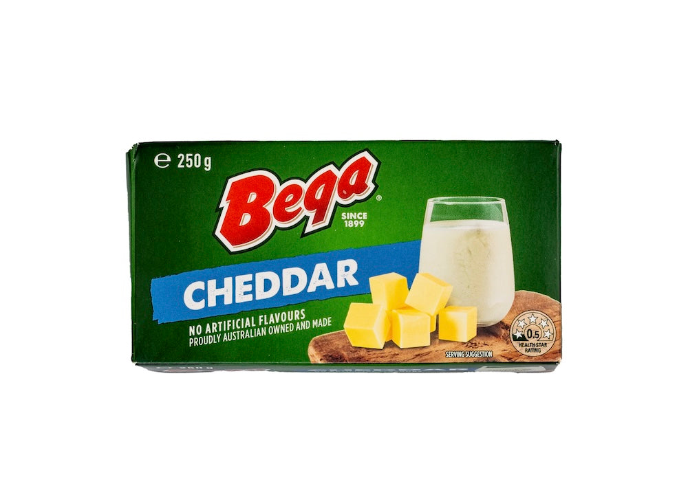 Bega Cheddar Block (24 x 250g)