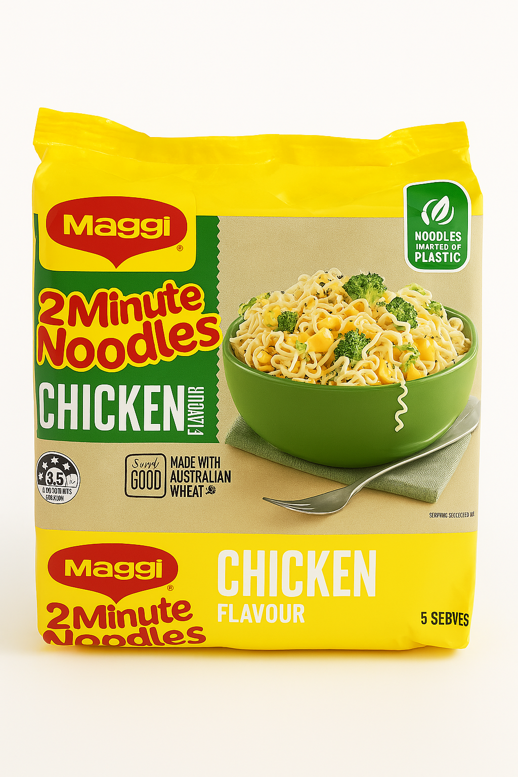 Maggi 2-minute noodles - Chicken (5 pack x 6)