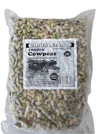 Cibus Frozen Cow Peas from Fiji (800g x 22 packets)