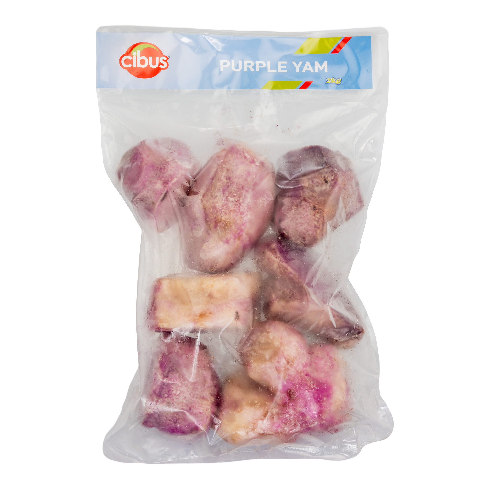 Cibus Snap Frozen Purple Yam (2kg x 6)