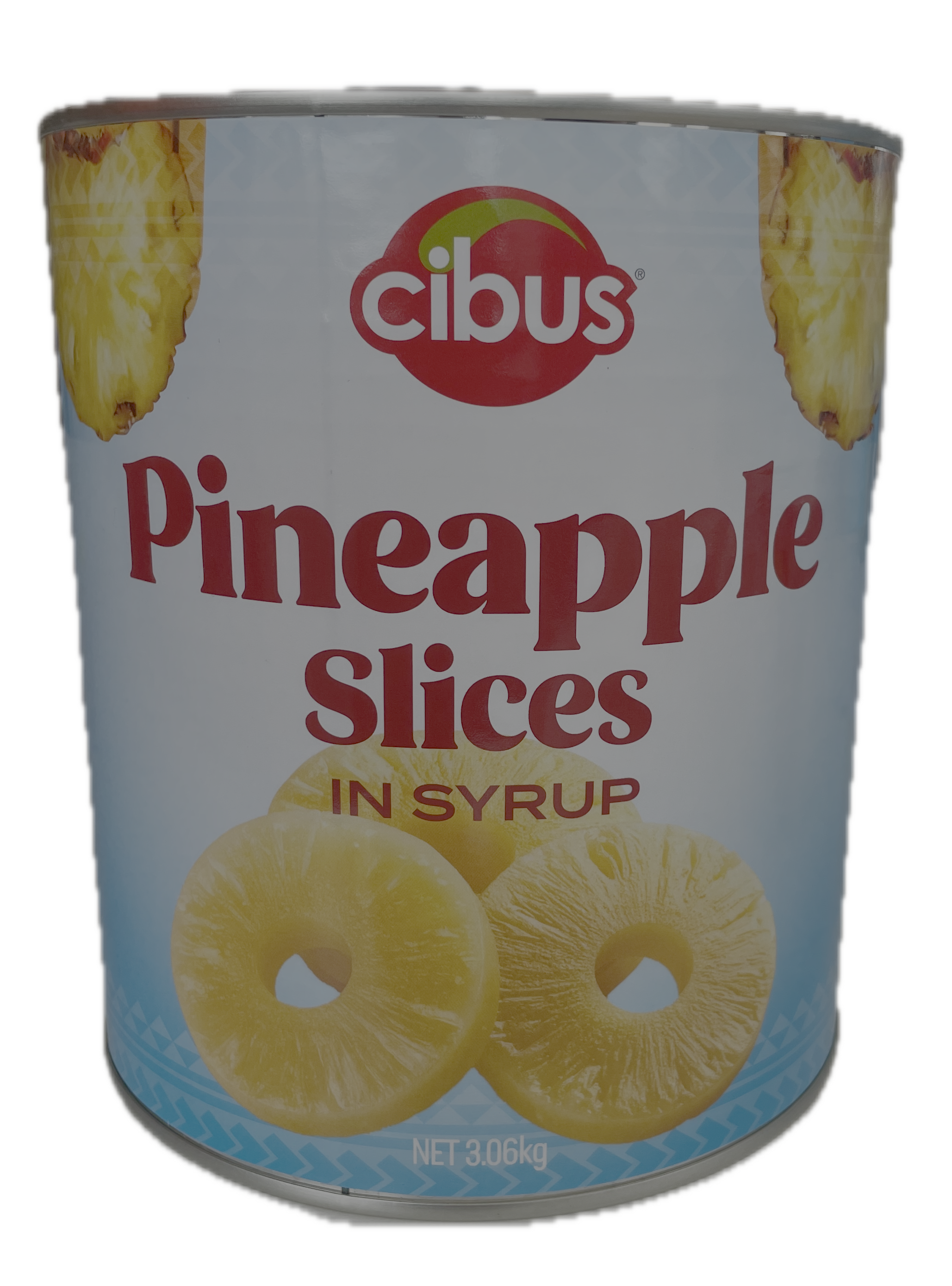 Cibus Pineapple Slices (Rings) in Syrup (3 x 3kg can)