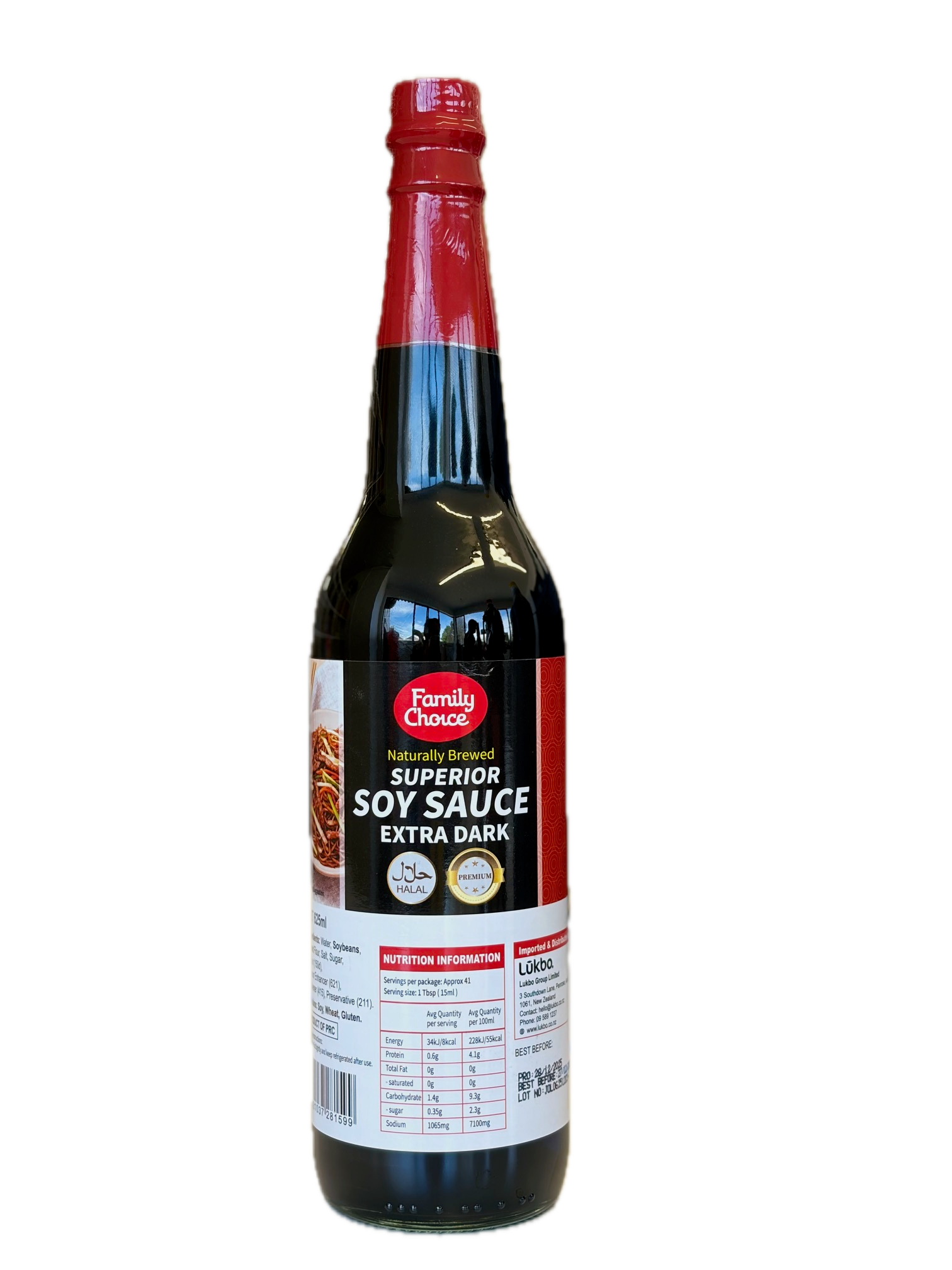 Family Choice Superior Dark Soy Sauce (12 x 625ml)