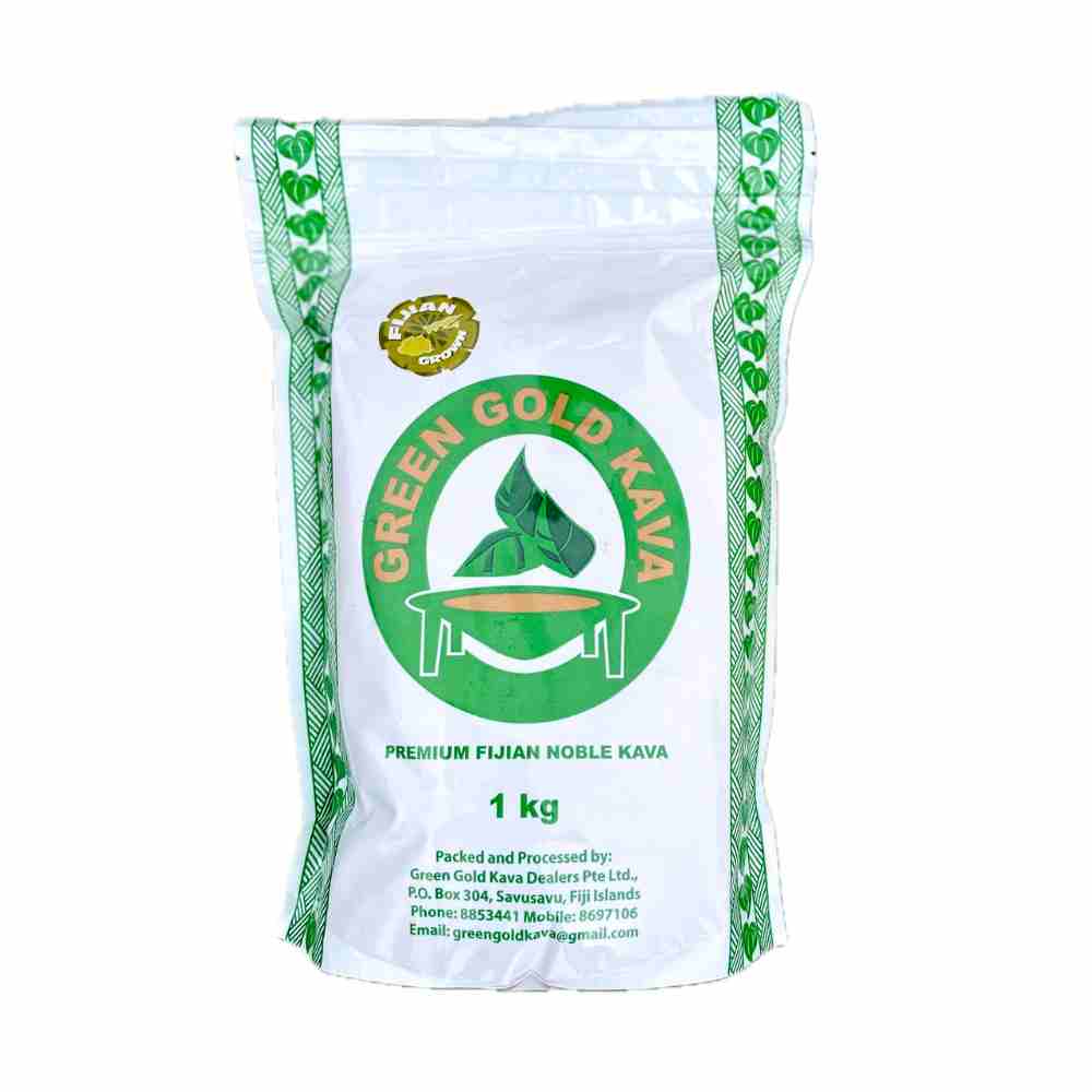 Green Gold (A Grade) Kava from Fiji - 1kg