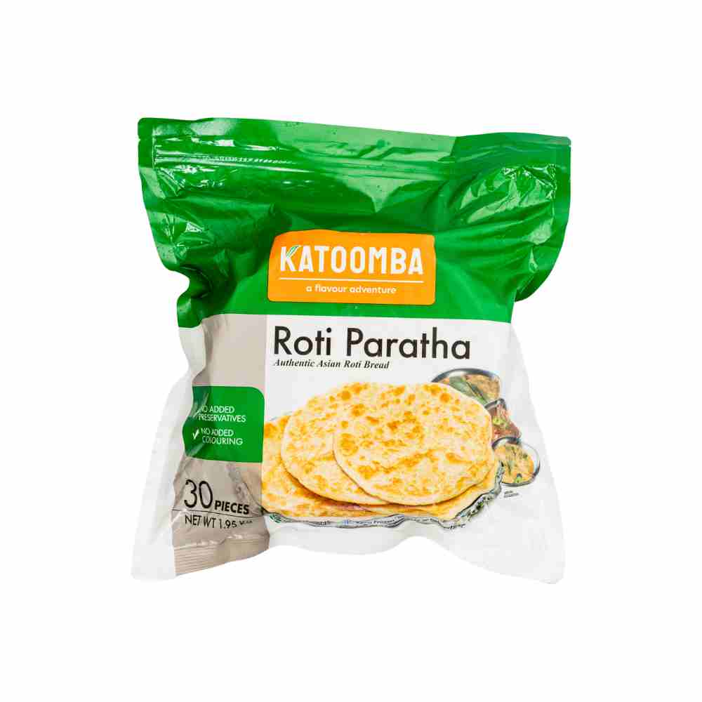 Katoomba Roti Paratha (65g X 30pc X 4)
