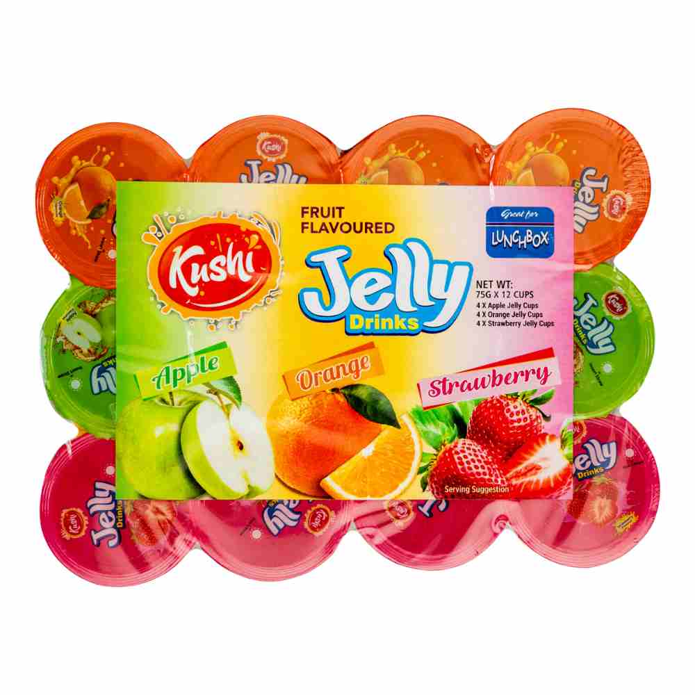 Kushi Jelly Cups (12x12x75ml )