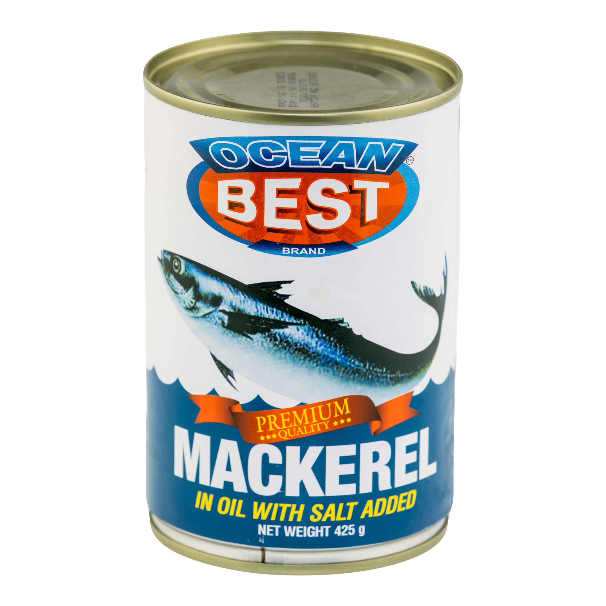 Ocean Best Mackerel in Oil (24 x 425g)