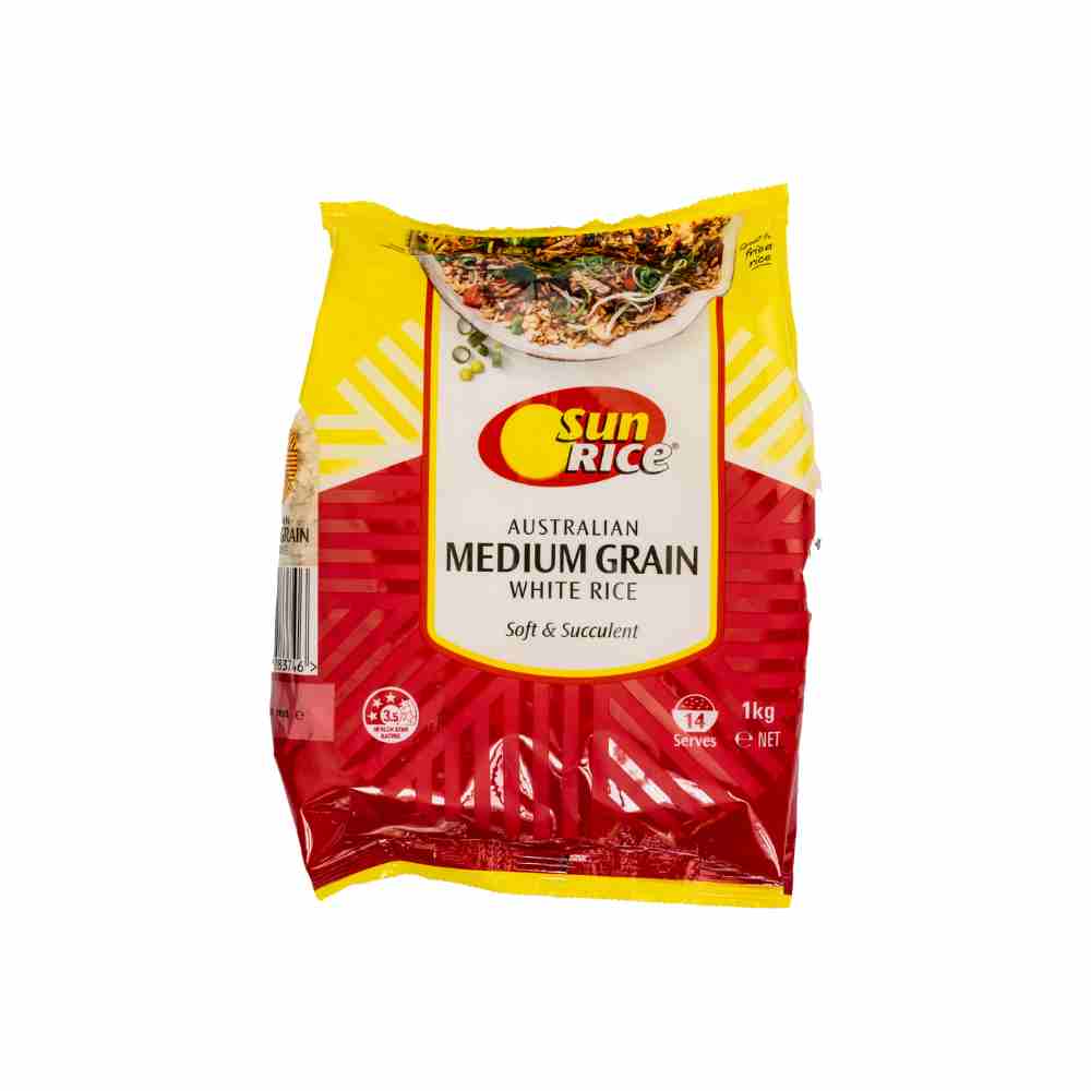 SunRice Medium Grain (6 x 1kg)