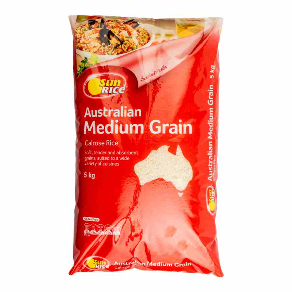 SunRice Medium Grain (3 x 5kg)