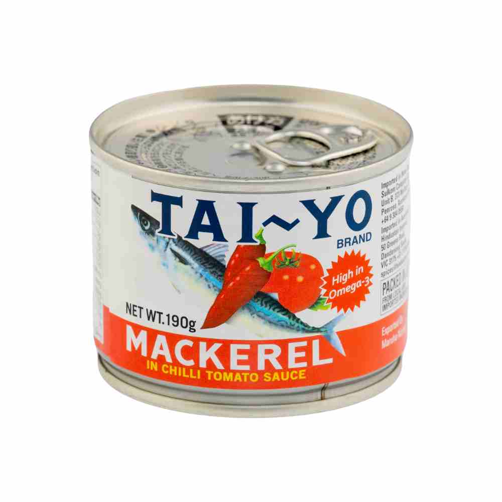 Tai-yo Mackerel in Chilli Tomato Sauce (24 x 190g)