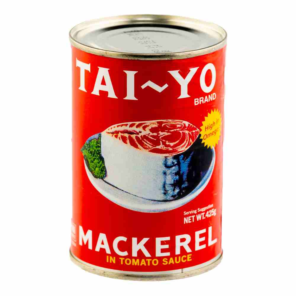 Tai-yo Mackerel in Tomato Sauce (24 x 425g)