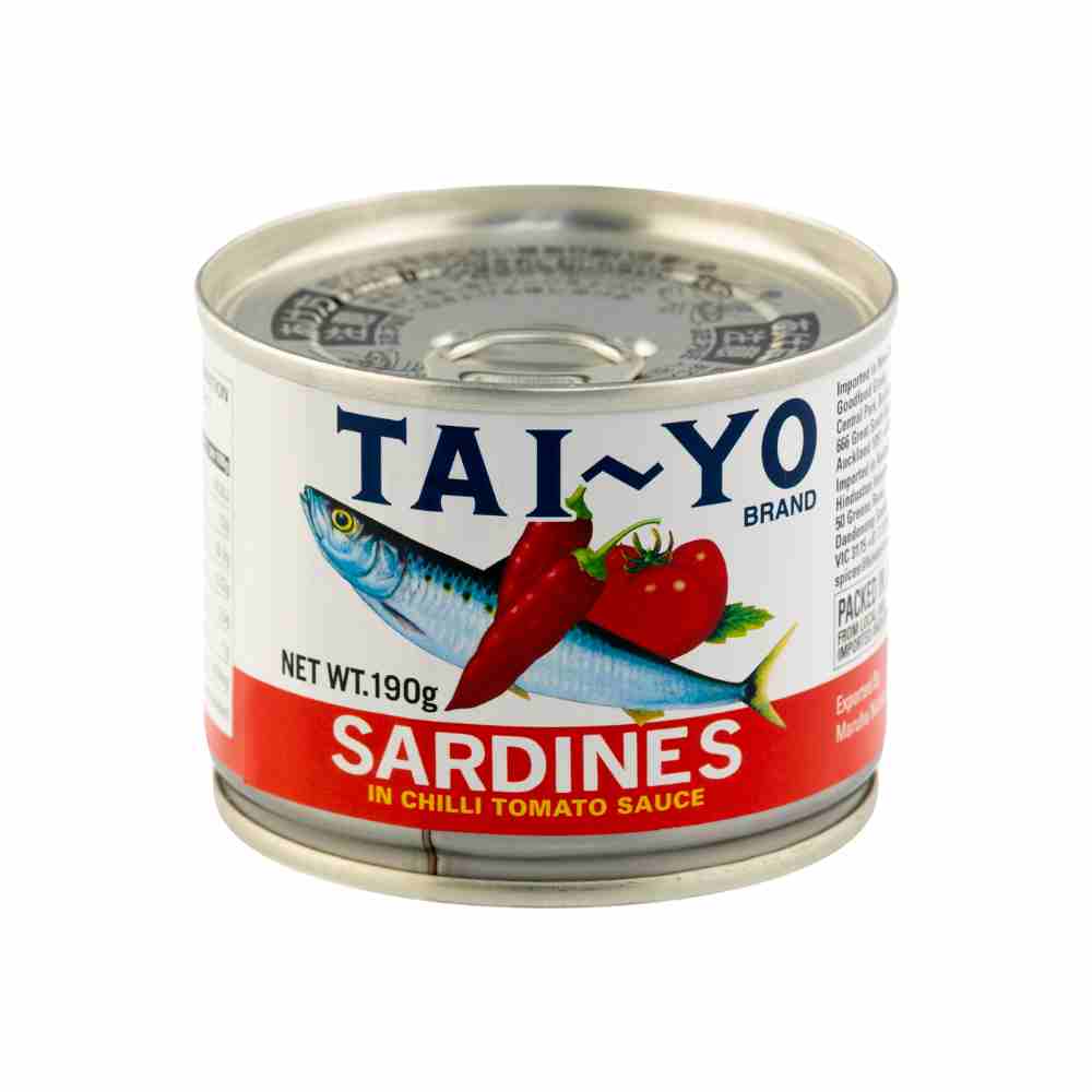 Tai-yo Sardines in Chilli Tomato Sauce (24 x 190g)