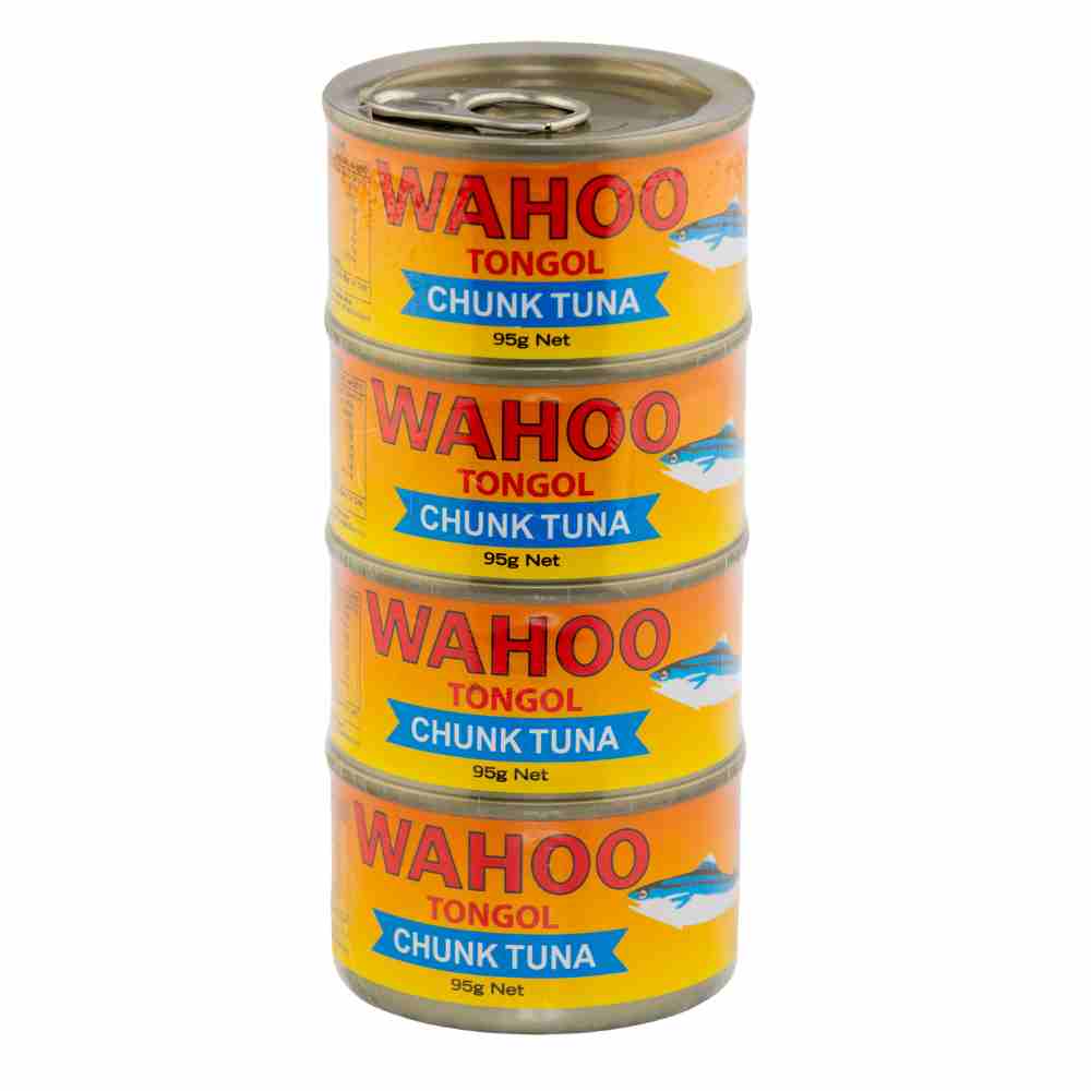 Wahoo Tuna Chunk 95g 4-pack (4 x 95g x 12)