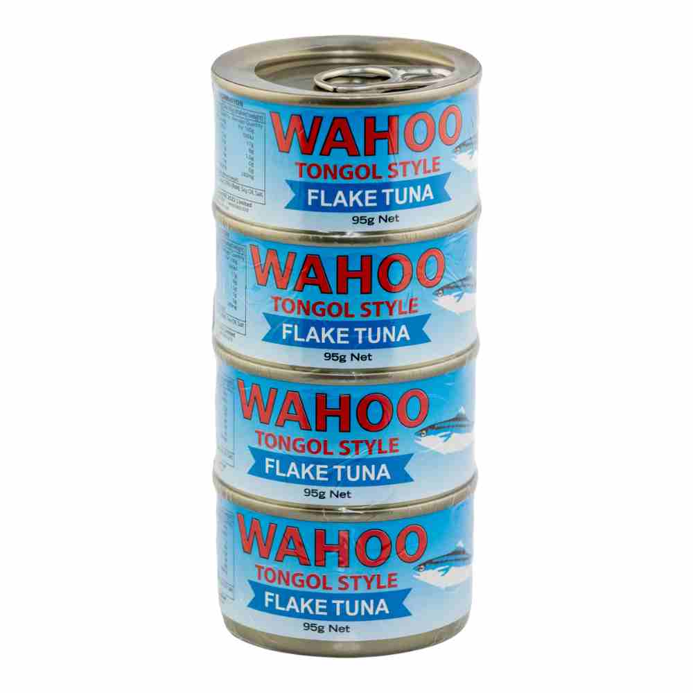 Wahoo Tuna Flake 95g 4-pack (4 x 95g x 12)